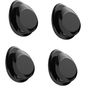 JONMON Car Mini Hook - Auto Vehicle Mini Dash Mount Hangers Stick on Dashboard Instrument Panel Universal Car Truck Home Hook Holder Accessories Storage for Bags USB Cable - 4 Pack