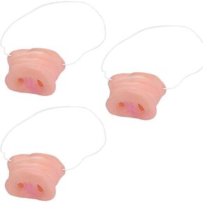 BinaryABC Halloween Pig Nose Hog Snout,Holloween Costume Party Props,3Pcs (5X6cm)