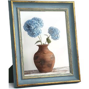 Afuly 8x10 صورة عتيقة إطار الصورة الأنيقة الرجعية إطارات جول