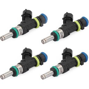 4PCS Fuel Injectors Fit For Mitsubishi Lancer 2015-2017,Outlander/Outlander Sport 2014-2019,Outlander PHEV 2018-2019,Fuel Injector Nozzle Replaces 1465A412