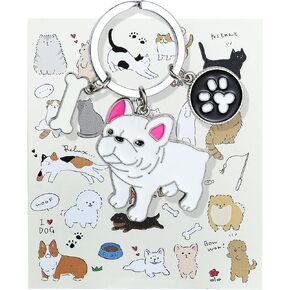 لطيف جرو الكلب سلسلة مفاتيح Golden Retriever Key Charm Keychain Beet Loving Geil
