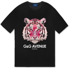 G & G Avenue Men Cotton T-Shirt ， Tee كل يوم للرجال مريحين T-Shirt للجنسين القمصان القصيرة القمصان القصيرة