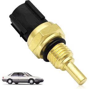 Engine Coolant Temperature Sensor Replaces# TX37, 37870PJ7003 Compatible with Honda Prelude Civic del Sol Insight CR-V CRX Accord Odyssey Pilot, Isuzu Oasis, Acura MDX CL NSX Integra TL RL