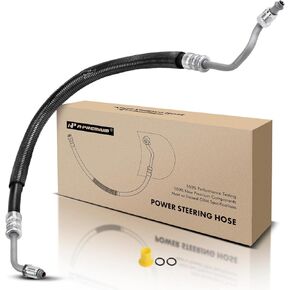 A-Premium Power Steering Hose Pressure Line Hose Assembly Compatible with Chevrolet Cavalier 1996-2002 Pontiac Sunfire 1995-2002 L4 2.2L OHV