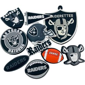 Football Las Vegas Team Raider Pirate Shoe Charms