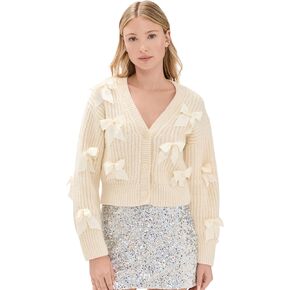 LOVESHACKFANCY Women's Ashtan Cardigan
