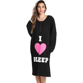 Just Love Long Sleeve Nightgown Sleepwear
