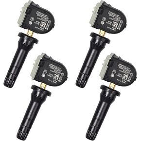 TPMS Sensors, Tire Pressure Monitoring Sensors 433MHz Compatible for Ford F150 F250 F350 Lincoln Replaces OE# F2GZ-1A189-B F2GZ1A180CC (4PCS)