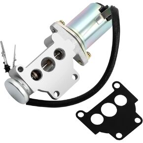 NPAUTO Idle Air Control Valve Compatible with Nissan D21 Pickup 1990 1991 1992 1993 1995 1996 1997, 2.4L L4 AC87 237810F320 237810F321