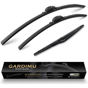 Front and Rear Windshield Wiper Blades, 3 Pcs Front and Back Windshield Wipers Blades Replacement for Lexus UX 250h 300h 2019-2025, Car Window Wiper Blades from 2019 to 2025