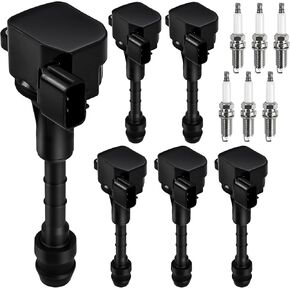 4pcs Ignition Coil & Spark Plug Fit to Toyota Camry Highlander RAV4 Solara Matrix Scion TC XB 2002 2003 2004 2005 2006 2007 2008 2008 2010 2011 2.4L L4 Coil Pack Packed# C1330 GN10313 UF333333333333333333333333333333333