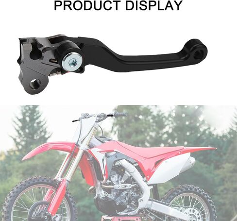 دراجة نارية فرامل القابض رافعة محور الرافعات مجموعة CNC قابلة للتعديل ل CRF250R CRF450R 2007-2023 CRF250RX 2019-2023 CRF450RX 2017-2023 CRF450RWE دراجة DIRT أسود in Kuwait