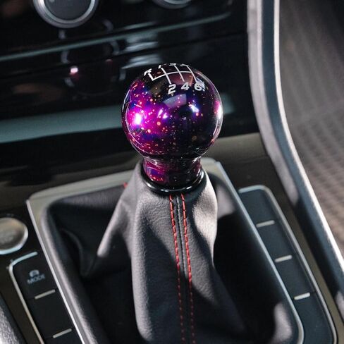 Billetworkz Cosmic Space Shift Knob Compatible with Manual 1999-24 VW MK4/MK5/MK6/MK7/MK8 Golf/GTI/Golf R/Jetta/GLI in Saudi Arabia
