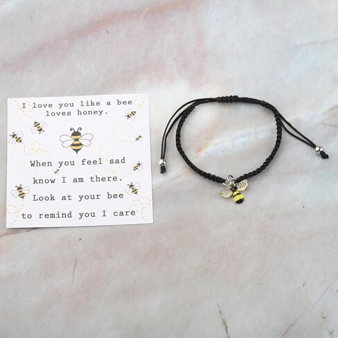 BLEOUK Bee Honey Themed Jewelry Gift Bee Lovers Gifts For Friend And Teacher Beekeeper Bee Inspire Gifts bee Gifts For Women in Saudi Arabia