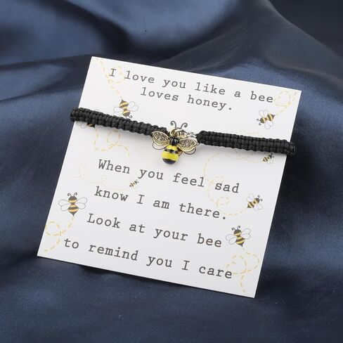 BLEOUK Bee Honey Themed Jewelry Gift Bee Lovers Gifts For Friend And Teacher Beekeeper Bee Inspire Gifts bee Gifts For Women in Saudi Arabia