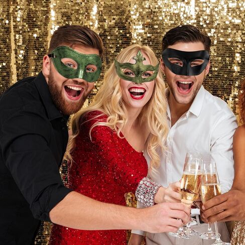80 Pieces Masquerade Masks Vintage Antique Mask Venetian Party Masks in Saudi Arabia
