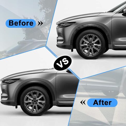 SecosAutoparts Rear Left Side Wheel Fender Molding Trim Compatible with Mazda CX-9 2016-2023# TK48-51-W60H TK4851W60H TK48-51-W60F TK4851W60F Rear Left Wheel Arch Molding in Saudi Arabia