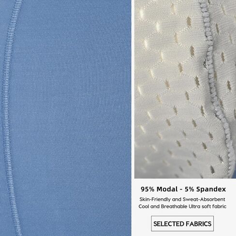 Men's Trunks Boxer Briefs Fly with 3D Pouch Support Sexy Underwear, Moisture-Wicking Odor Control in Saudi Arabia