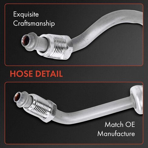 A-Premium Power Teenering Hose Line Line Assembly متوافق مع شيفروليه كافالييه 1996-2002 بونتياك سون فاير 1995-2002 L4 2.2L OHV in Saudi Arabia