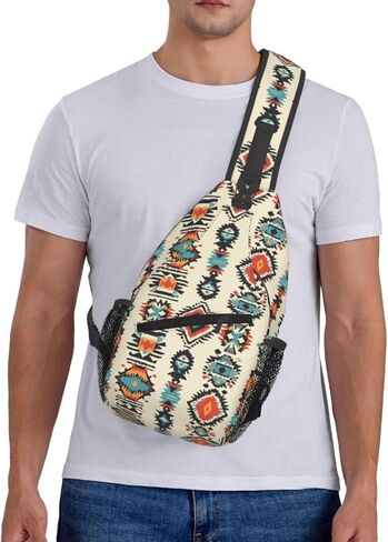 حقائب كروس للنساء والرجال على شكل فطر الضفدع باللون الأسود حقيبة ظهر بحمالة على الصدر وحقيبة كتف للصالة الرياضية وركوب الدراجات والسفر والتنزه سيرًا على الأقدام in Kuwait