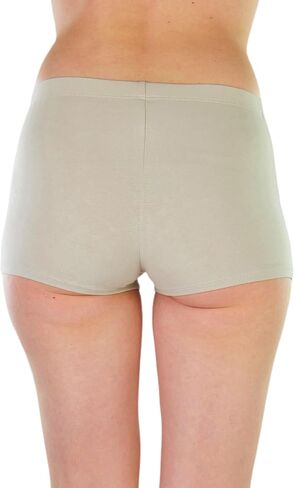 ToBeInStyle Women's Cotton Blend Stretch Active Yoga Shorts in Saudi Arabia