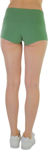 Tobinstyle Women's Cotton Blend Stretch Stive Hotive Yoga Shorts in Kuwait