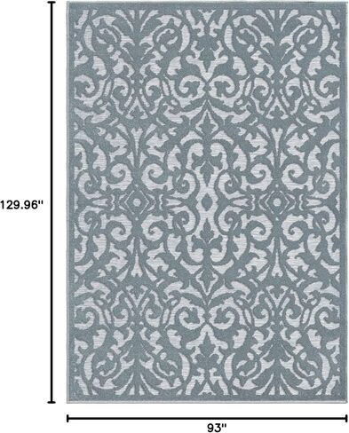 My Texas House by Orian Lady Bird Area Rug, 5'2" x 7'6", Natural Driftwood in Saudi Arabia