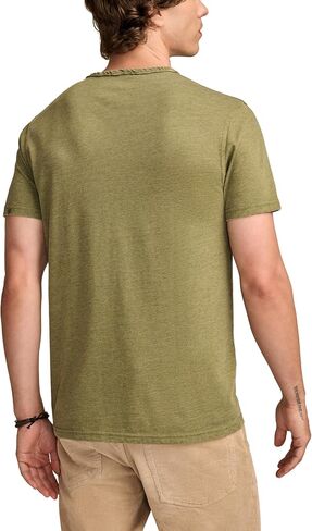 Lucky Brand Men's Venice Burnout Notch Neck Tee in Saudi Arabia