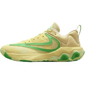 Nike Giannis Immortality 3 Basketball Shoes (DZ7533-700, Soft Yellow/Barely Volt/Light Laser Orange) Size 10.5