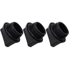 3pcs 63405 مجموعة تصريف مياه مجموعة من منافذ مضخة المياه من 1.5 و 4 بوصات - متوافقة مع مضخات المفترس وهوندا