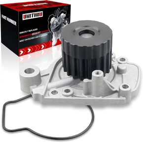 Engine Water Pump Automotive w/Gasket 1351390 96144 Compatible for Honda Civic D16Y D16Z Acura EL 1.6L 1996 1997 1998 1999 2000