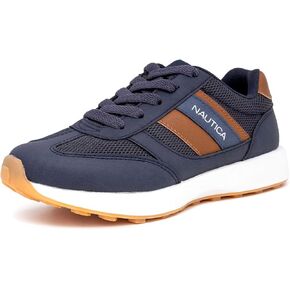 Nautica Kids Boys Nasual Lace -Up Fashion Sneakers Oxford Moving Walking Shoe (Big Kid - Little Kid - Toddler)