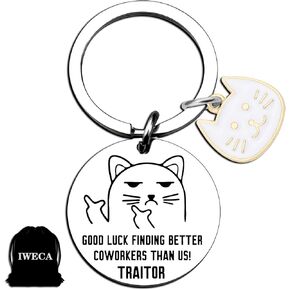 Farewell Gifts For Coworkers Good Luck Finding Better Coworkers Than Us Keychain Gift Going Away Gifts For Coworker Women Funny Office Decor For Employee Leaving Gift For Men Women