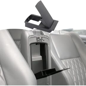 RT-TCZ Armrest Pad Storage Box Insert Hidden Center Console Tray Organizer Interior Accessories for Jeep Grand Cherokee 2011-2020,for Dodge Durango 2011-2020