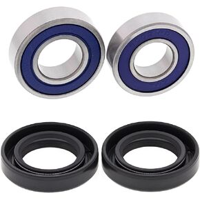 All Balls Racing Front Wheel Bearing Kit 25-1050 Compatible With/Replacement For Honda TRX70 1986-1987