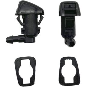 2Pcs Wiper Spray Nozzle, Windshield Washer Nozzle 7C3Z-17603-A Compatible with 2008-2016 F250, F-350, F-450, F-550, 2011-2015 Fiesta