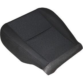 Black Driver Side Bottom Replacement Cloth Seat Cover Compatible with Chevy Silverado 1500 2500HD 3500HD 2007 2008 2009 2010 2011 2012 2013 2014