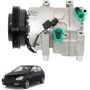 AC Compressor Replacement for Accent 1.6L 2006-2009 10925C 10361991