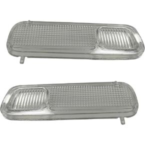 L&R Roof Map Lamp Cover Compatible with 2003 2004 2005 2006 Ford Expedition Lincoln Navigator Overhead Dome Light Lamp Lens