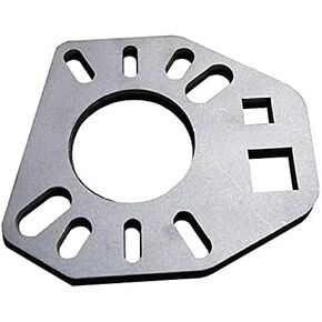 Stainless Steel Pinion Yoke Wrench Tool - Extra Strength Puller for Loosening Pinion Flange and Nuts - Extra 1/2" Hole,Compatible with Most AMC, Dana, Ford, and GM Yokes