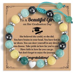 2025 Graduation Gifts Bracelets for Her Class of Graduations Bracelets Inspirational Bracelet for Women Graduation Gift for Him Her Daughter Granddaughter BFF Friend-93