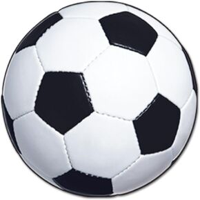 Soccer Ball Cutout Party Accessory (1 count)