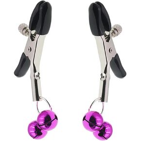316L Stainless Steel Body Clamp for Women Body Ring with Bells Body Clamps Clip Adjustable Body Clamps Non-Piercing Body Jewelry