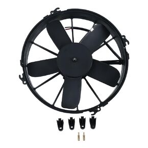 12" Pusher Fan VA01-AP70/LL-36S 30102025 Compatible with SPAL 5 Straight Blades 12V with FR-PT Fan Harness