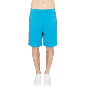 Armani Exchange Men's Embossed Ribbon Logo Organic Cotton Shorts