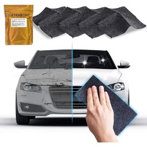 4 Pack - Upgraded Nano Magic Car Scratch Remover Cloth, Multipurpose Scratch Repair Cloth, Nanomagic Cloth for Car Paint Scratch Repair, Easy to Repair Slight Scratches on the Surface
