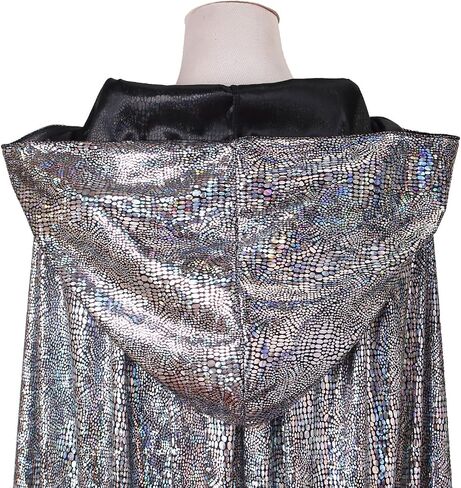 Adult Halloween Hooded Cloak Christmas Party Shiny Cape Cosplay Costumes in Saudi Arabia