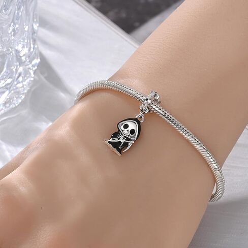 Cute Fashion Charms for Bracelets Necklaces 925 Sterling Silver with 5A Cubic Zirconia Love Heart Charms Jewelry Gift for Womens Mom in Saudi Arabia