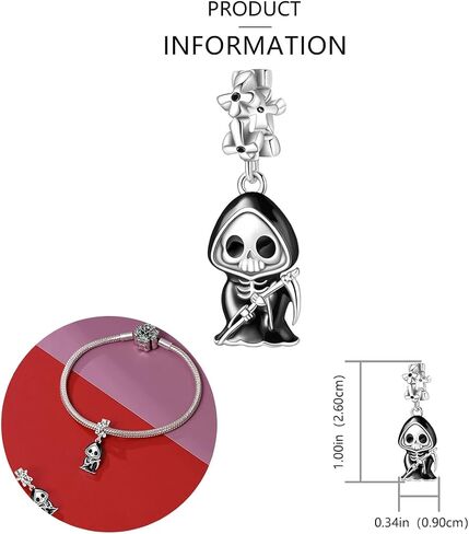 Cute Fashion Charms for Bracelets Necklaces 925 Sterling Silver with 5A Cubic Zirconia Love Heart Charms Jewelry Gift for Womens Mom in Saudi Arabia