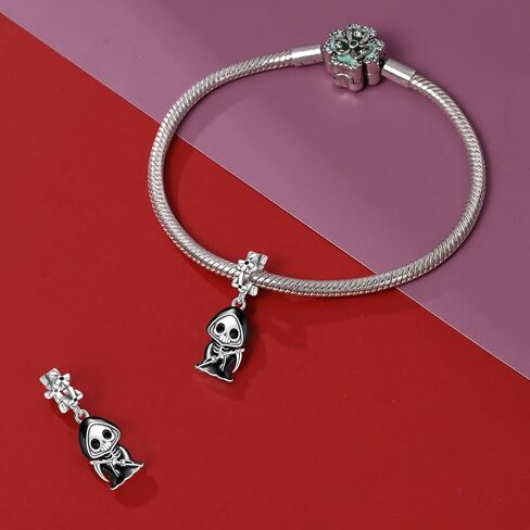 Cute Fashion Charms for Bracelets Necklaces 925 Sterling Silver with 5A Cubic Zirconia Love Heart Charms Jewelry Gift for Womens Mom in Saudi Arabia